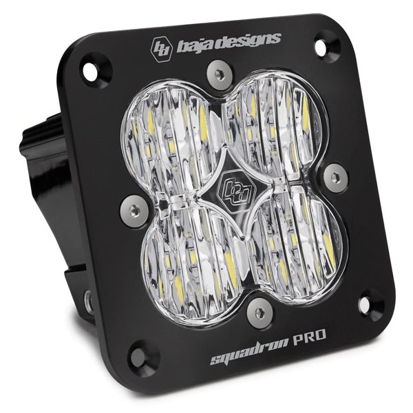 Squadron Pro Black Flush Mount LED Auxiliary Light Pod -Universal - OffRoad HQ