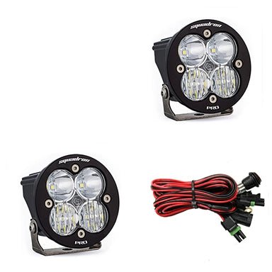 Squadron- R Pro Black LED Auxiliary Light Pod Pair - Universal - OffRoad HQ