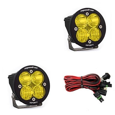 Squadron-R Sport Black LED Auxiliary Light Pod Pair - Universal - OffRoad HQ