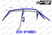 "SUPER SHORTY" Cage Kit RZR XP4 1000 (2019+) / XP4 TURBO S (2018+) - OffRoad HQ